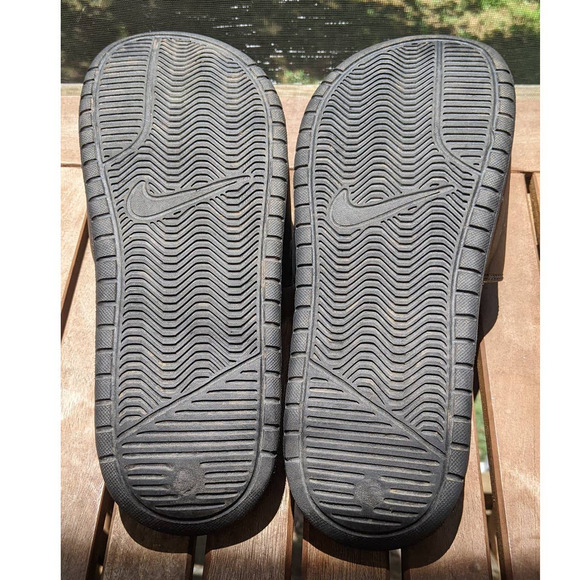 Nike Slides Women's Benassi JDI Black and Rose Gold Size 9    343881-007 - Picture 7 of 7